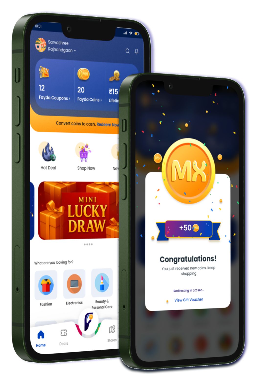 FaydaMX app and local commerce visuals